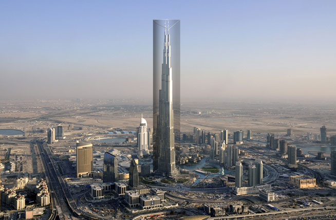 Burj Khalifa subject of bizarrer art project plan