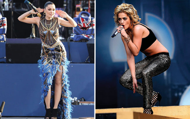 Jessie J v Rita Ora at RedFest