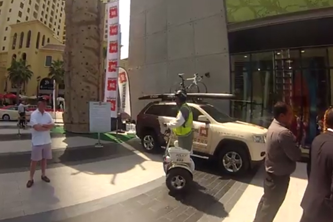 Dubai Police uses Zippi on JBR (picture: 7Days)