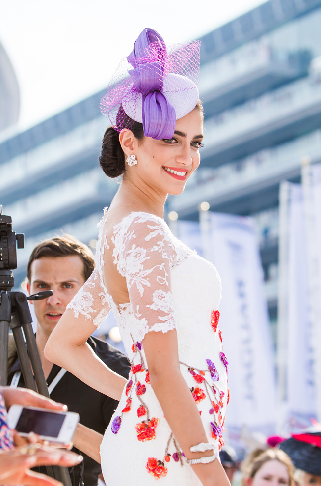 Amazing hats at the races, Dubai World Cup