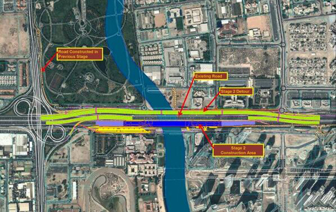 Dubai Canal diversion plans