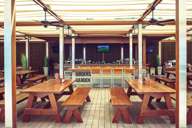 BBQ Spots in Dubai - Girders Garden