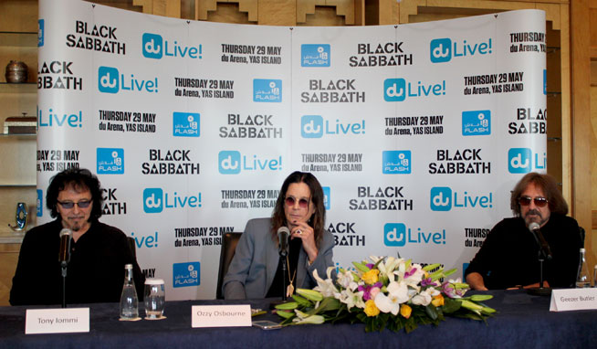 Black Sabbath in the UAE