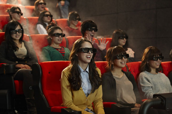 4DX cinema in Dubai