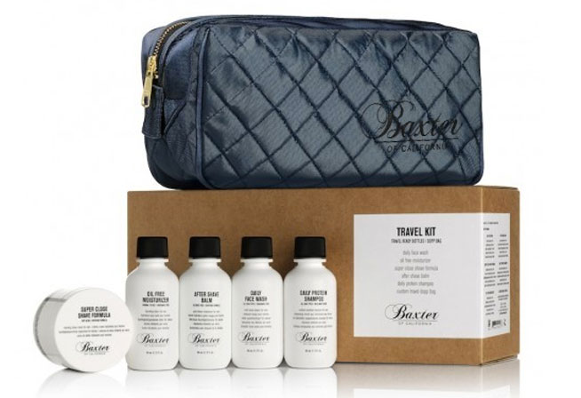 Baxter's of California men's grooming kit