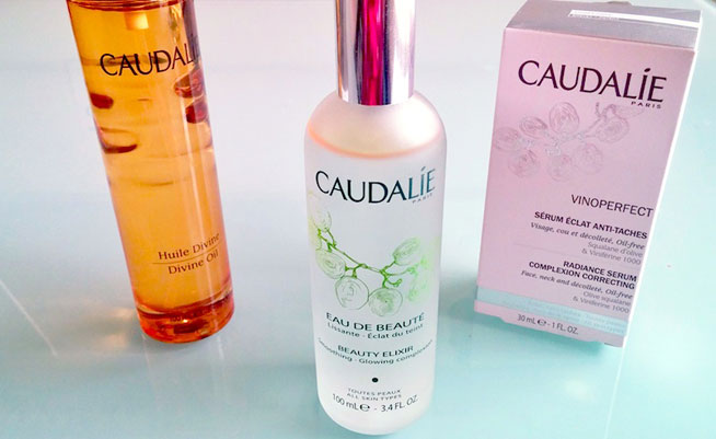 Caudalie skincare products