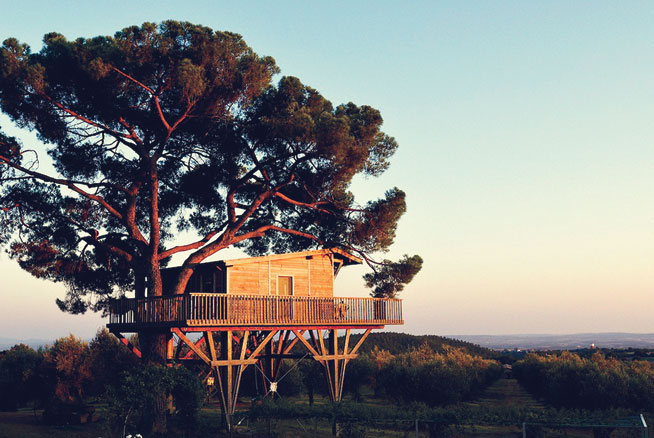 Lazio, Italy - best treehouse holidays