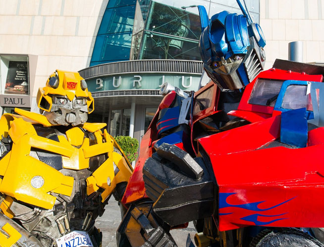 Transformers live