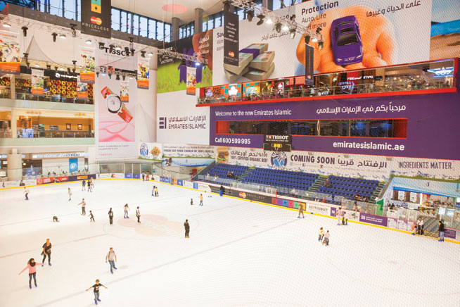 Dubai Mall Ice Rink