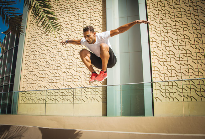 Street workouts in Dubai - Hesham Kamel