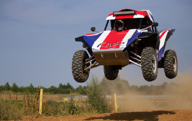 Rage buggy at Big Boys Toys exhibition