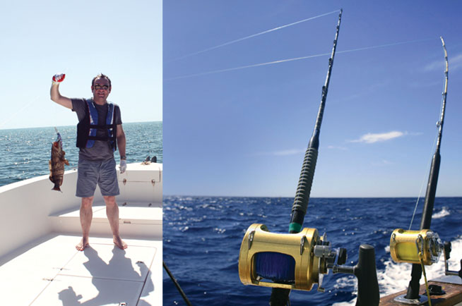 Deep sea fishing in the UAE