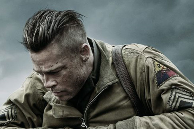 Fury, starring Brad Pitt