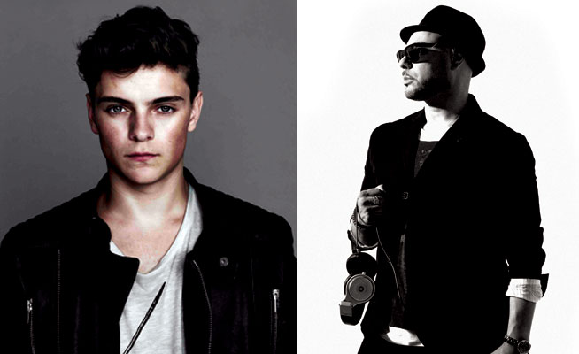 Martin Garrix and Roger Sanchez at Sensation Dubai