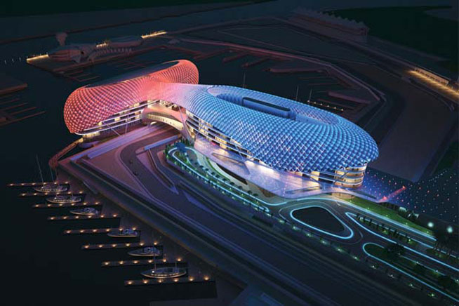 Yas Viceroy Hotel will host the Podium Lounge, F1 Abu Dhabi GP after-party