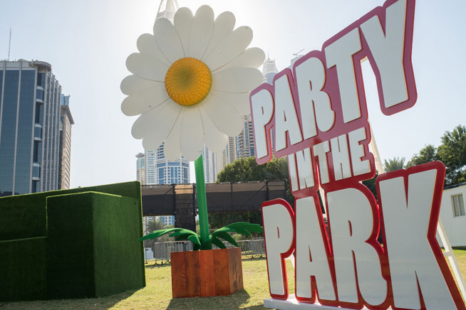 Party In The Park - Dubai music festival