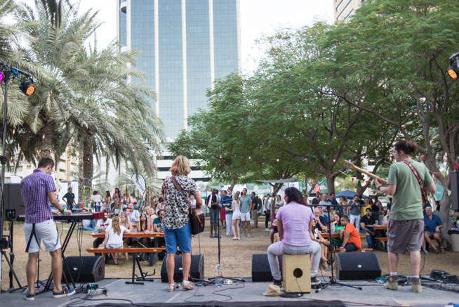 Party In The Park music festival in Dubai - the Good Garden