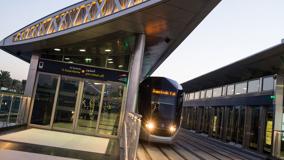 Dubai Tram launches