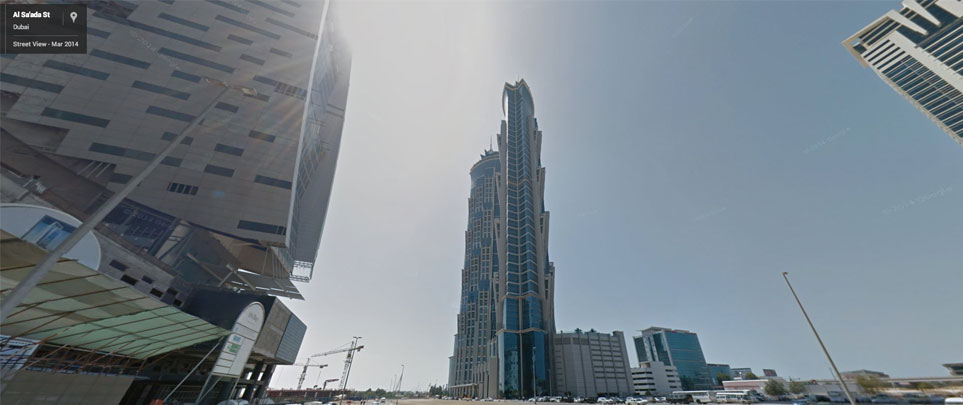 Google Street View in Dubai - Business Bay