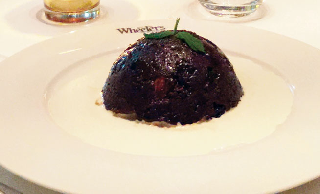 Marco Pierre White Christmas pudding