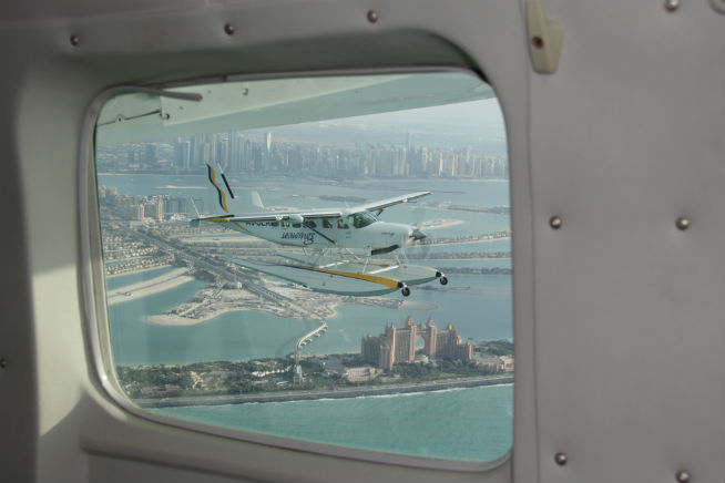 Aerial tours of Dubai