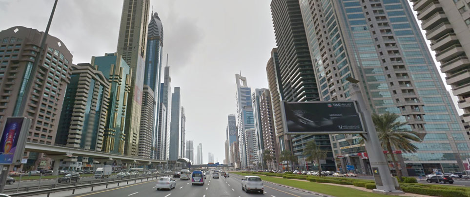 Google Street View in Dubai