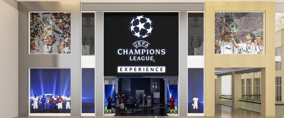 Champions League Experience in Abu Dhabi, Yas Mall