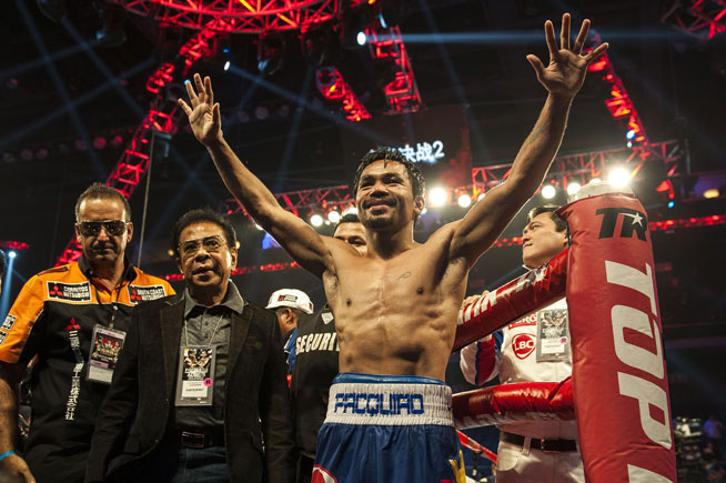 Manny Pacquiao could fight Amir Khan in Abu Dhabi