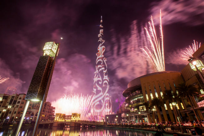 Image credit: Ajith Kumar - New Year fireworks