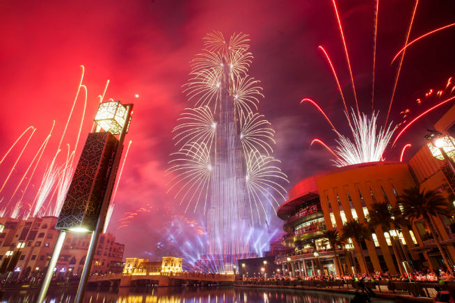 new year's day Image credit: Ajith Kumar - New Year fireworks