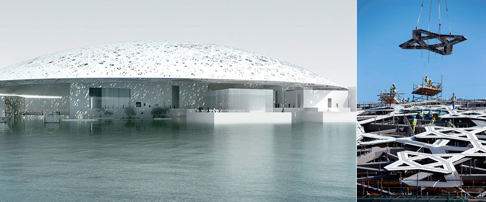 Louvre Abu Dhabi - roof update