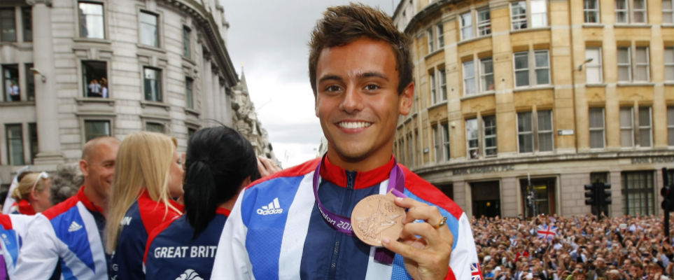 Tom Daley returns to Dubai