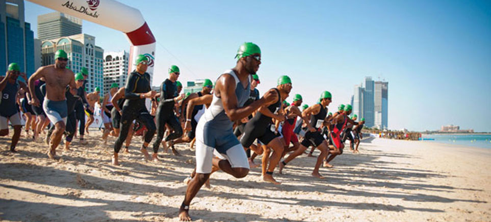 ITU World Series Triathlon in Abu Dhabi