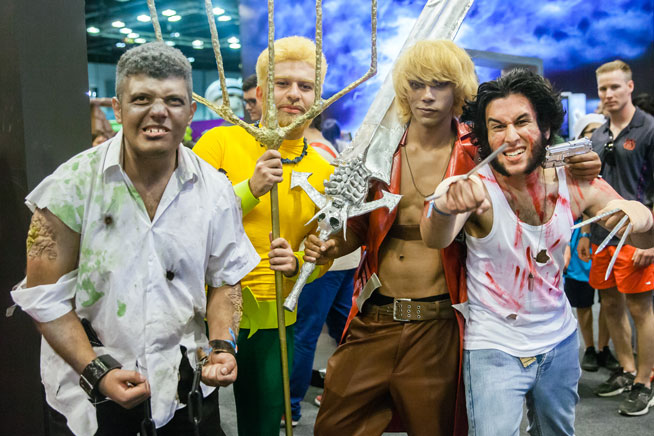 Middle East Film and Comic Con Dubai 2015 - best pictures (cosplay)