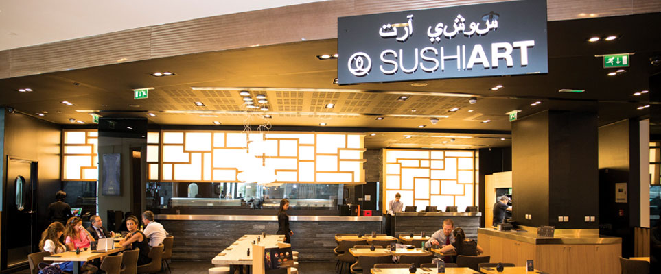 best sushi in Abu Dhabi