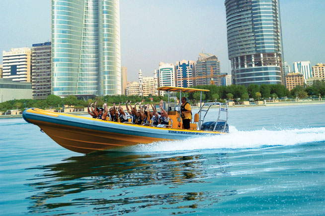 Boats and cruises in Abu Dhabi - Yellow Boat Tour