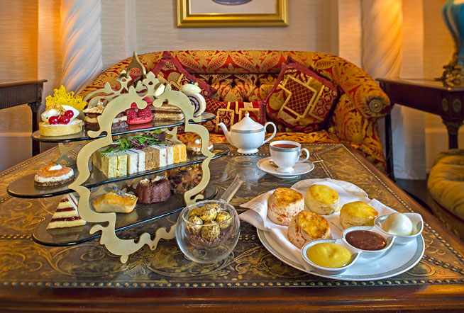 Jumeirah Zabeel Saray afternoon tea