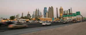 traffic driving dubai