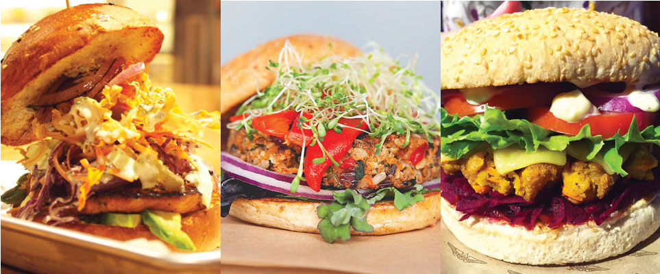 vegetarian burgers