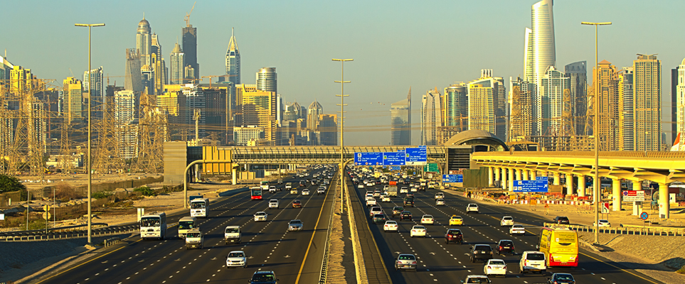 Driving Dubai