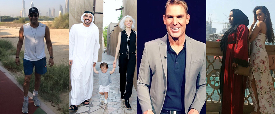 celebrities in dubai