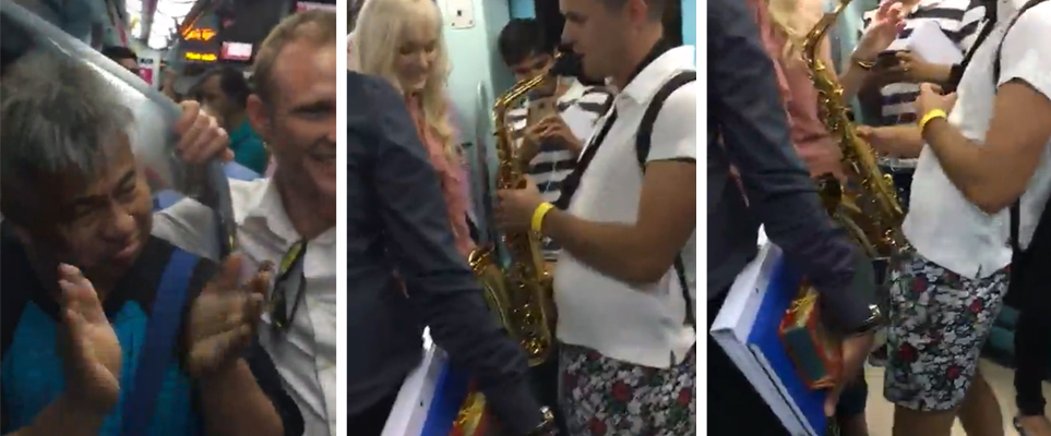 saxophone metro