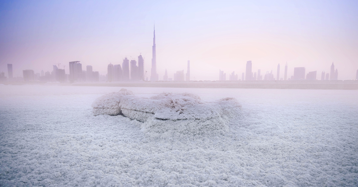 coldest winter in the UAE