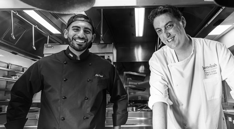 Abu Dhabi posts, chef Khaled Al Saadi, Daniel Irvine, Ray's Grill, Jumeirah at Etihad Towers