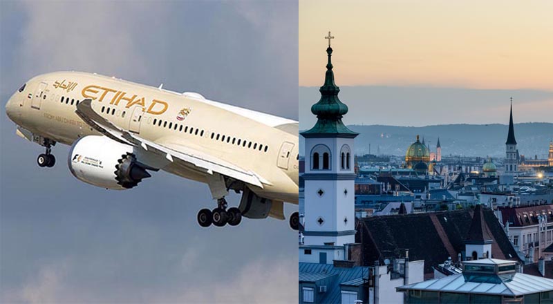 Abu Dhabi Posts, etihad, Vienna,