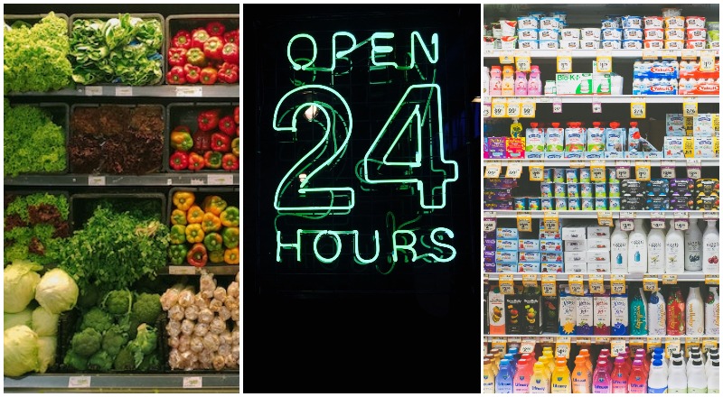 supermarkets UAE 24hours