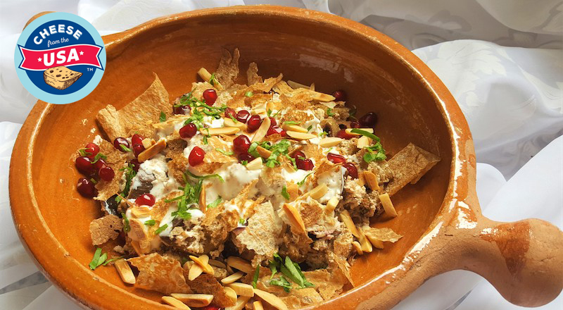 Fatteh recipe US cheese