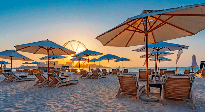 Hilton-JBR-Private-Beach