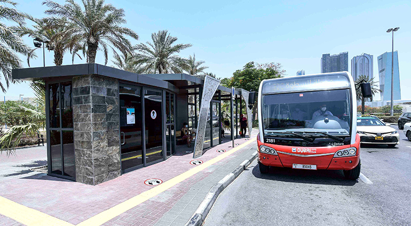 RTA bus shelter