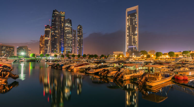 Abu Dhabi skyline